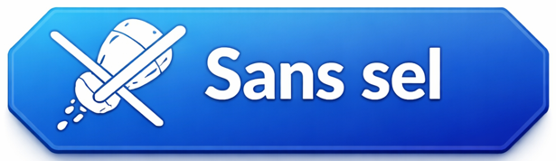 bouton sans sel